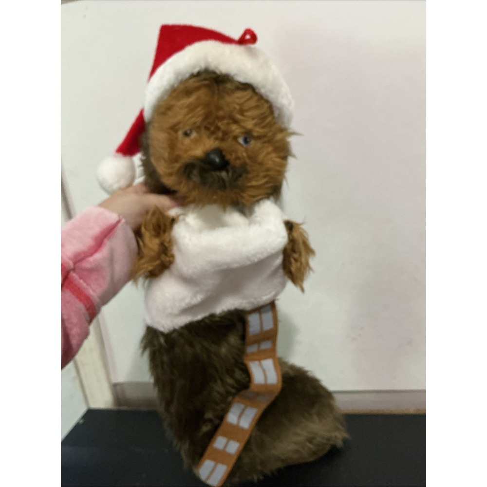 Kurt Adler Star Wars Chewbacca Plush Head Christmas Stocking 20-Inch